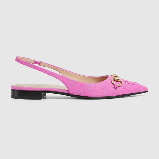 Women's Horsebit slingback flat