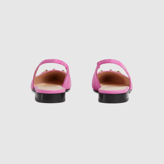 Women's Horsebit slingback flat