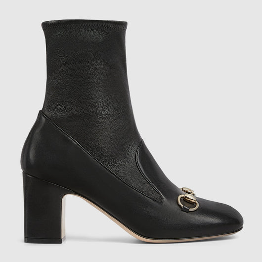 Horsebit ankle bootie