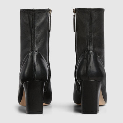 Horsebit ankle bootie