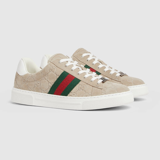 Women's Ace suede sneaker with Web