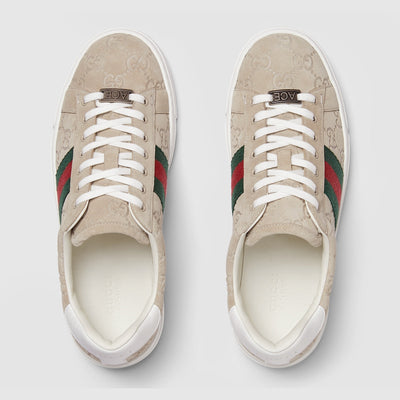 Women's Ace suede sneaker with Web