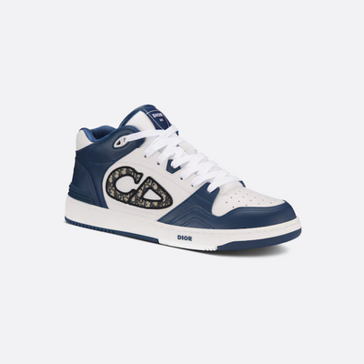 Navy Blue and White