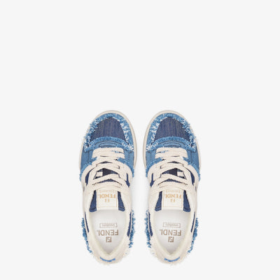 Low Top sneaker Blue Denim
