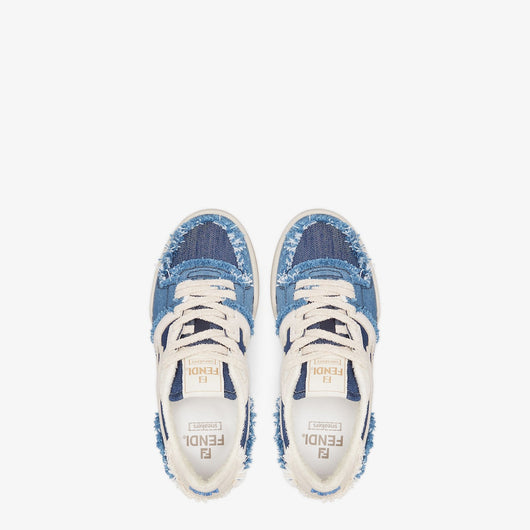 Low Top sneaker Blue Denim