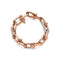 HARDWEAR BRACELET ROSE GOLD AND SILVER DIAMOND