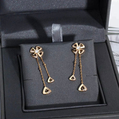 FIOREVER ROSE GOLD DIAMONDS EARRINGS