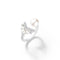 JOSEPHINE SILVER RING DIAMOND