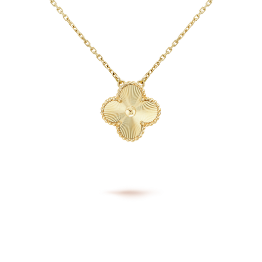 CLOVER 15MM LASER NECKLACE