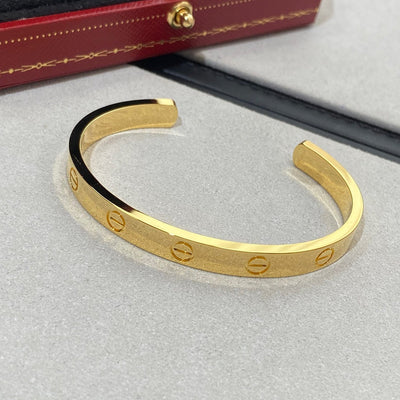 LOVE BRACELET 6.1MM OPEN CUFF