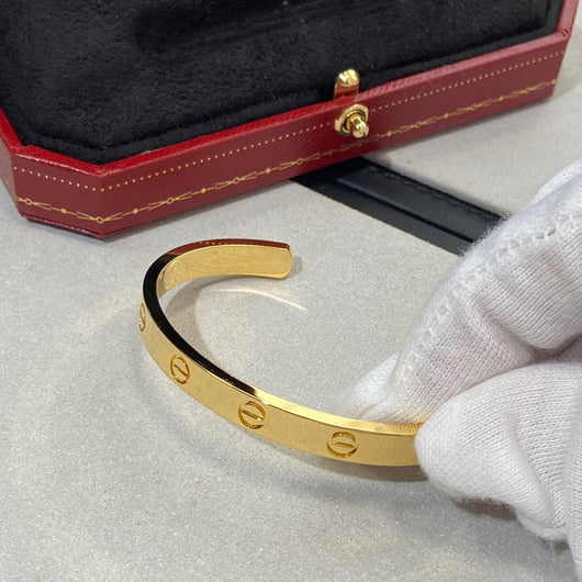 LOVE BRACELET 6.1MM OPEN CUFF