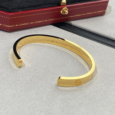 LOVE BRACELET 6.1MM OPEN CUFF