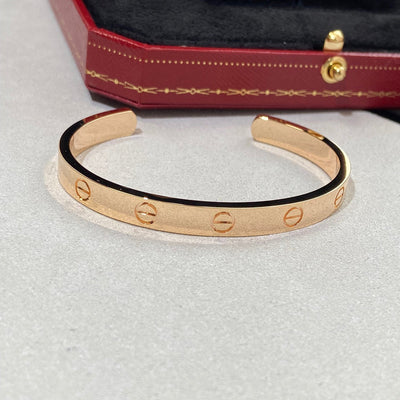 LOVE BRACELET 6.1MM OPEN CUFF