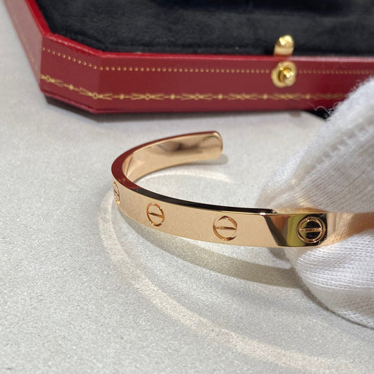 LOVE BRACELET 6.1MM OPEN CUFF