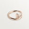 JUSTE RING 2.65MM ROSE GOLD DIAMOND