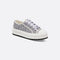 Walk'n' Platform Calfskin Textured Sneaker
