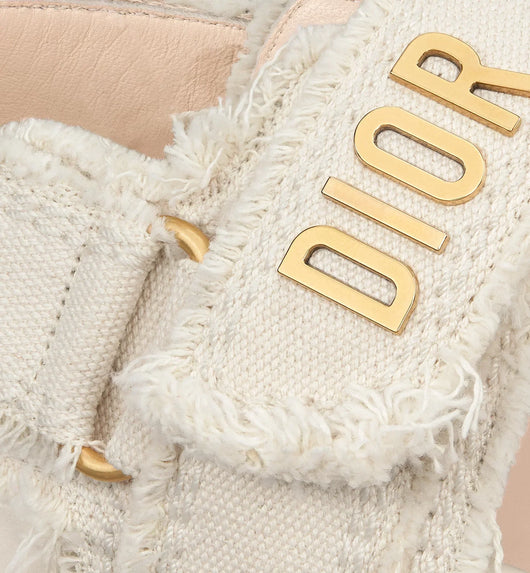 Cotton Canvas Sandal