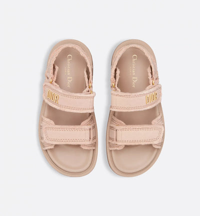 Cotton Canvas Sandal