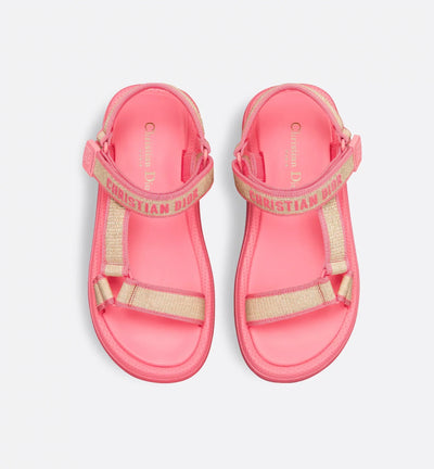 D-Wave Embroidered Sandal