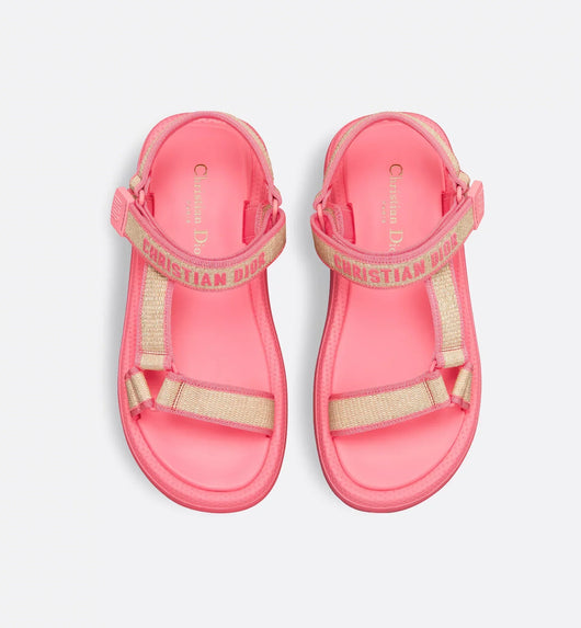D-Wave Embroidered Sandal