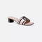 Dway Heeled Slide Pale Pink