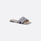 Dway Houndstooth Motif Slide