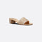 Dway Sleek Heeled Slide