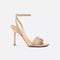 Dway Heeled Embroidered Sandals