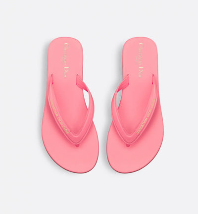 Gold-Tone Thong Sandals