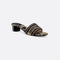 Dway Heeled Slide Mystiques Motif