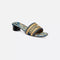 Dway Heeled Idylle leather Slide