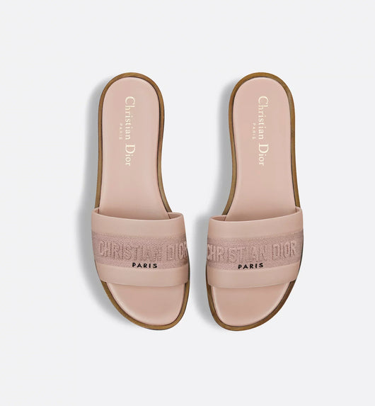 Dway Slide Nude Calfskin