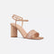 Dway Heeled Satin Sandal