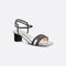 Dway Heeled Sandal Paris Motif