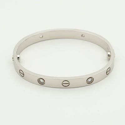 LOVE BRACELET 6.1MM 4 DIAMONDS
