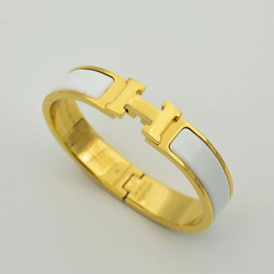 H WHITE BRACELET 11.2MM