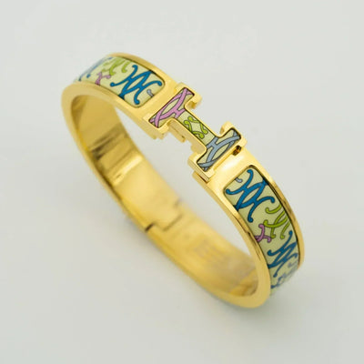 H BRACELET BEIGE MULTICOLOR