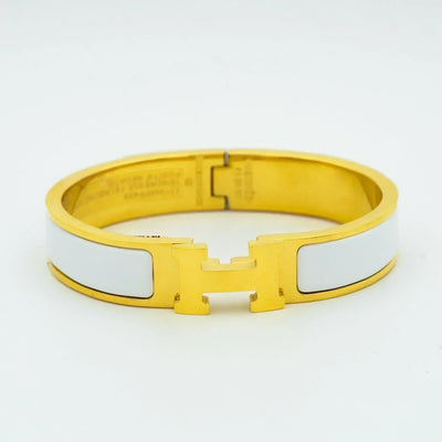 H WHITE BRACELET 11.2MM