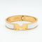 H WHITE BRACELET 11.2MM