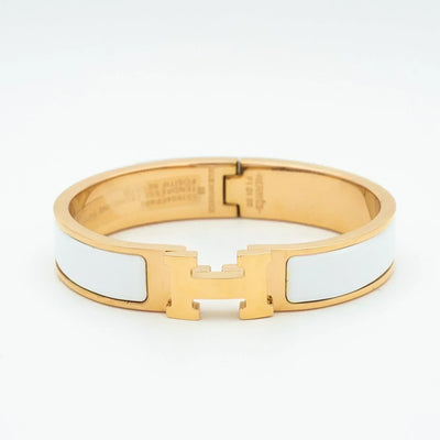 H WHITE BRACELET 11.2MM