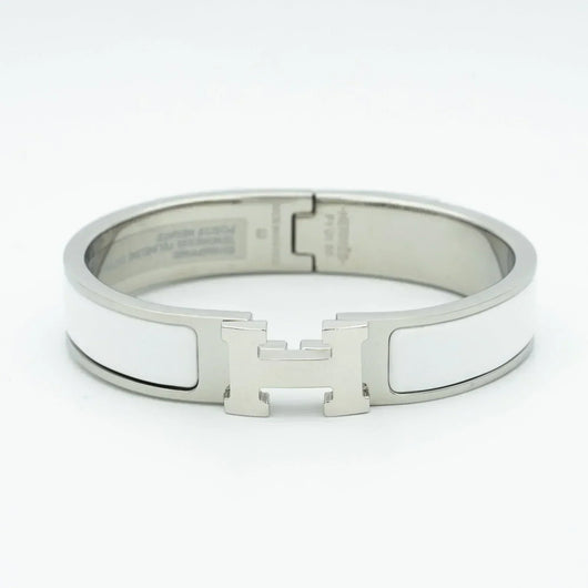 H WHITE BRACELET 11.2MM