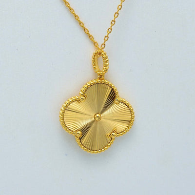 CLOVER  MOP NECKLACE 6 MOTIF