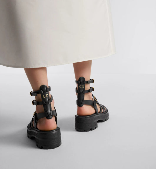 Bay Calfskin Platform Sandal