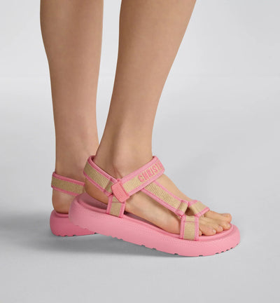 D-Wave Embroidered Sandal