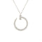 JUSTE NECKLACE SILVER DIAMONDS
