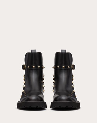 ROCKSTUD CALFSKIN ANKLE BOOT 40 MM