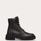 ROCKSTUD CALFSKIN COMBAT BOOT WITH MATCHING STUDS 50MM
