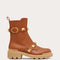 ROMAN STUD CALFSKIN COMBAT BOOT 40MM