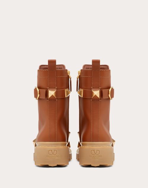 ROMAN STUD CALFSKIN COMBAT BOOT 40MM