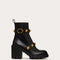 ROMAN STUD CALFSKIN COMBAT BOOT 85MM
